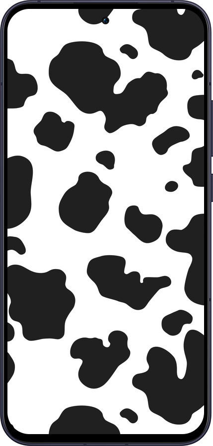 Силиконовый чехол Шкура коровы для Oppo Reno13 5G - 5576u-3944 изображение 