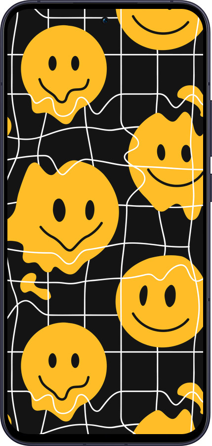 Силиконовый чехол Смайлы v3 для Oppo Reno13 5G - 5623u-3944 изображение 