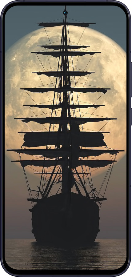 Силиконовый чехол Корабль для Oppo Reno13 5G - 5998u-3944 изображение 