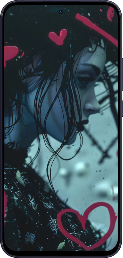 Силиконовый чехол XO Love v2 для Oppo Reno13 5G - 6057u-3944 изображение 