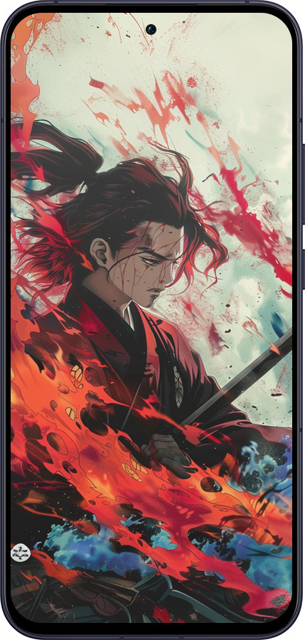 Силиконовый чехол Битва стихий для Oppo Reno13 5G - 6110u-3944 изображение 