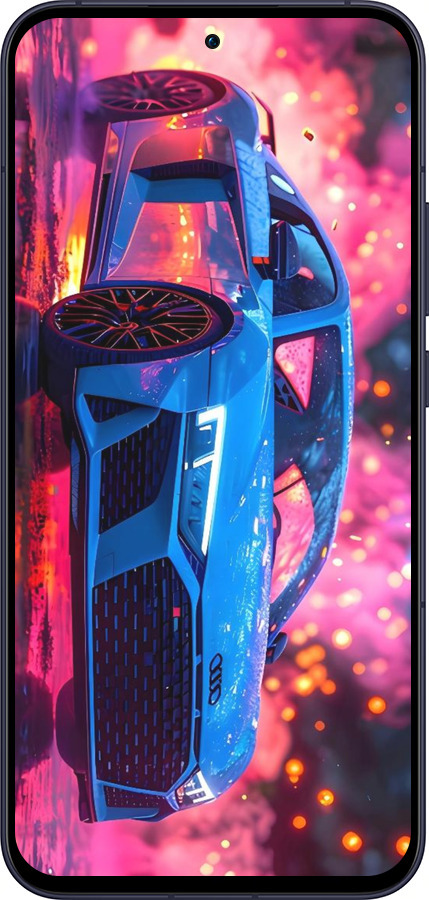 Силиконовый чехол Ауди для Oppo Reno13 5G - 6286u-3944 изображение 