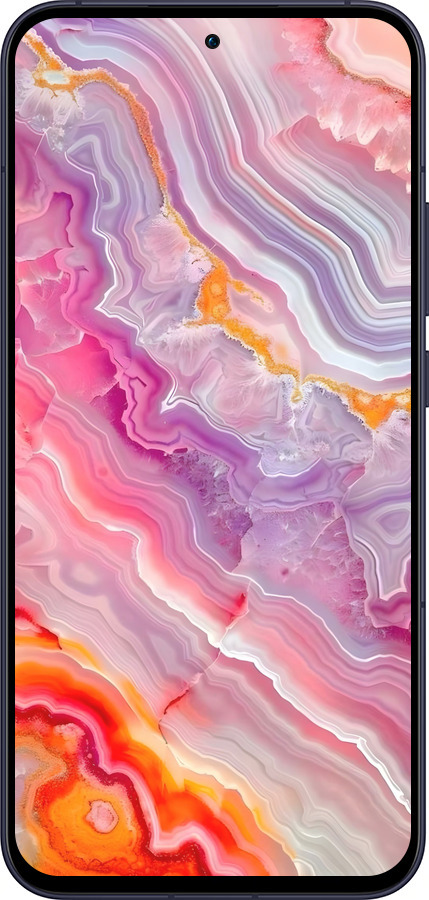 Силиконовый чехол Мрамор 2 для Oppo Reno13 5G - 6307u-3944 изображение 