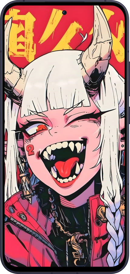 Силиконовый чехол Аниме демон для Oppo Reno13 5G - 6308u-3944 изображение 