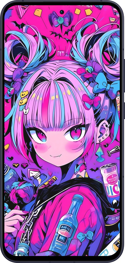 Силиконовый чехол Аниме милаха для Oppo Reno13 5G - 6314u-3944 изображение 