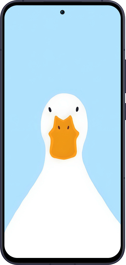 Силиконовый чехол Гусь для Oppo Reno13 5G - 6350u-3944 изображение 