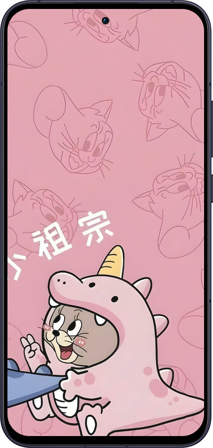 Силіконовий чехол Том і джеррі 2 для Oppo Reno13 5G - 6359u-3944 изображение 