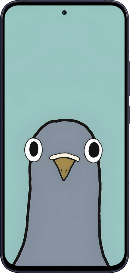 Силиконовый чехол Голубь для Oppo Reno13 5G - 6388u-3944 изображение 