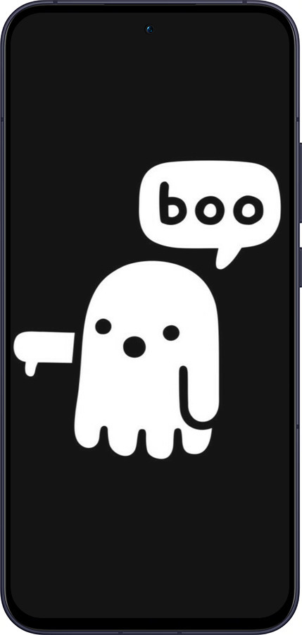 Силиконовый чехол Призрак Неодобрения для Oppo Reno13 5G - 6431u-3944 изображение 