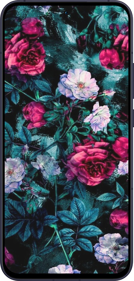 Силиконовый чехол Сад и розы для Oppo Reno13 5G - 6483u-3944 изображение 