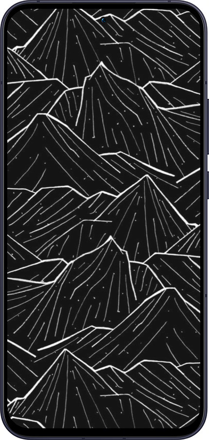 Силиконовый чехол С изображением Темных гор для Oppo Reno13 5G - 6489u-3944 изображение 