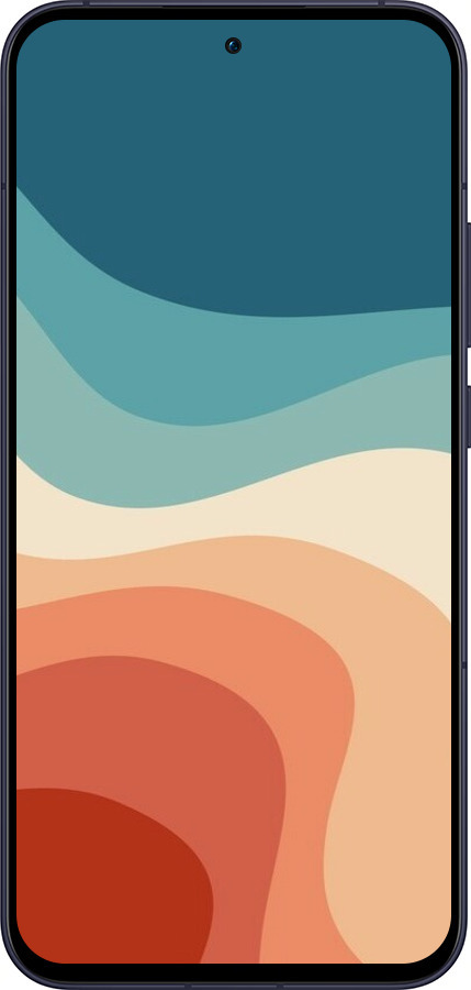 Силиконовый чехол В стиле ретро с волнами для Oppo Reno13 5G - 6531u-3944 изображение 