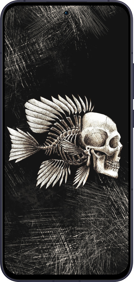 Силиконовый чехол Рыбо-человек для Oppo Reno13 5G - 683u-3944 изображение 