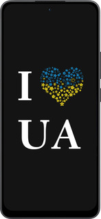 Силиконовый чехол I love UA для Oppo Reno13 F 5G / Reno13 F 4G - 1112u-3955 изображение 