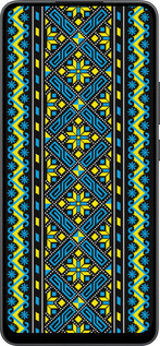 Силиконовый чехол Вышиванка 39 для Oppo Reno13 F 5G / Reno13 F 4G - 1173u-3955 изображение 