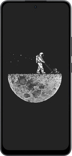 Силиконовый чехол Moon in dark для Oppo Reno13 F 5G / Reno13 F 4G - 4176u-3955 изображение 