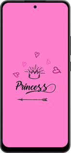 Силиконовый чехол Princess для Oppo Reno13 F 5G / Reno13 F 4G - 4361u-3955 изображение 