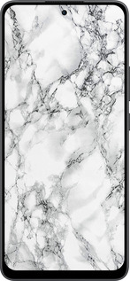 Силиконовый чехол Мрамор белый для Oppo Reno13 F 5G / Reno13 F 4G - 4480u-3955 изображение 