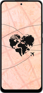 Силиконовый чехол Путешествуй для Oppo Reno13 F 5G / Reno13 F 4G - 4607u-3955 изображение 