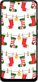 Силиконовый чехол Новогодний 9 для Oppo Reno13 F 5G / Reno13 F 4G - 4622u-3955 изображение 