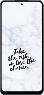 Силиконовый чехол Рискнуть или потерять шанс для Oppo Reno13 F 5G / Reno13 F 4G - 4866u-3955 изображение 