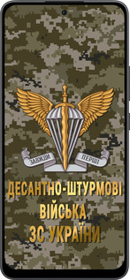 Силиконовый чехол ДШВ ЗСУ для Oppo Reno13 F 5G / Reno13 F 4G - 5303u-3955 изображение 