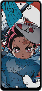 Силиконовый чехол Танджиро Камадо для Oppo Reno13 F 5G / Reno13 F 4G - 5574u-3955 изображение 