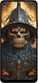 Силиконовый чехол Череп 2 для Oppo Reno13 F 5G / Reno13 F 4G - 5652u-3955 изображение 