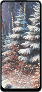 Силиконовый чехол Зимний пейзаж для Oppo Reno13 F 5G / Reno13 F 4G - 5814u-3955 изображение 