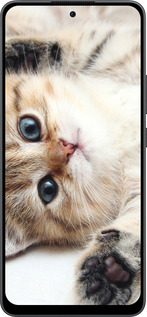 Силиконовый чехол Котик для Oppo Reno13 F 5G / Reno13 F 4G - 6024u-3955 изображение 