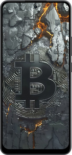 Силиконовый чехол Раскаленный биткойн для Oppo Reno13 F 5G / Reno13 F 4G - 6091u-3955 изображение 