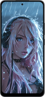 Силиконовый чехол Неоновый дождь для Oppo Reno13 F 5G / Reno13 F 4G - 6119u-3955 изображение 