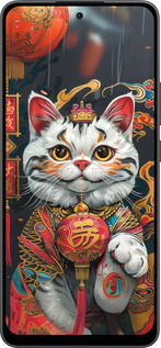 Силіконовий чехол China Cat v2 для Oppo Reno13 F 5G / Reno13 F 4G - 6135u-3955 изображение 