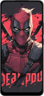 Силиконовый чехол Дедпул для Oppo Reno13 F 5G / Reno13 F 4G - 6293u-3955 изображение 