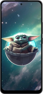 Силиконовый чехол Малышь йода для Oppo Reno13 F 5G / Reno13 F 4G - 6294u-3955 изображение 