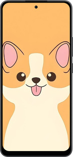 Силиконовый чехол Милый пес для Oppo Reno13 F 5G / Reno13 F 4G - 6296u-3955 изображение 