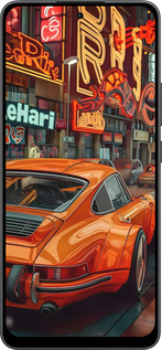 Силиконовый чехол Порше для Oppo Reno13 F 5G / Reno13 F 4G - 6334u-3955 изображение 