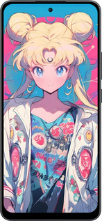 Силиконовый чехол Сейлор Мун 2 для Oppo Reno13 F 5G / Reno13 F 4G - 6351u-3955 изображение 