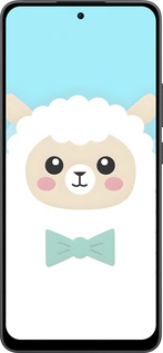 Силиконовый чехол Милый барашек для Oppo Reno13 F 5G / Reno13 F 4G - 6355u-3955 изображение 