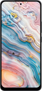 Силиконовый чехол Мрамор красивый для Oppo Reno13 F 5G / Reno13 F 4G - 6376u-3955 изображение 
