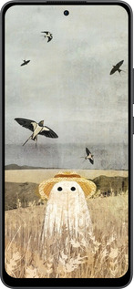 Силиконовый чехол Призрак в поле для Oppo Reno13 F 5G / Reno13 F 4G - 6427u-3955 изображение 