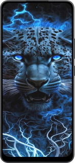 Силиконовый чехол Ледяной леопард для Oppo Reno13 F 5G / Reno13 F 4G - 6460u-3955 изображение 