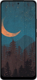 Силиконовый чехол Звездный лес для Oppo Reno13 F 5G / Reno13 F 4G - 6480u-3955 изображение 