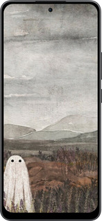 Силіконовий чехол Самотій привид на фоні гір для Oppo Reno13 F 5G / Reno13 F 4G - 6486u-3955 изображение 