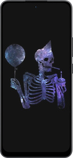 Силиконовый чехол Скелетное искусство для Oppo Reno13 F 5G / Reno13 F 4G - 6536u-3955 изображение 