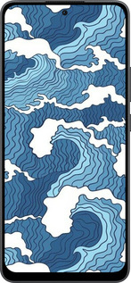 Силіконовий чехол Абстрактний малюнок морських хвиль для Oppo Reno13 F 5G / Reno13 F 4G - 6538u-3955 изображение 