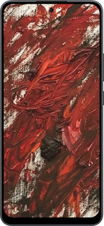 Силиконовый чехол Абстрактная композиция в красных тонах для Oppo Reno13 F 5G / Reno13 F 4G - 6541u-3955 изображение 