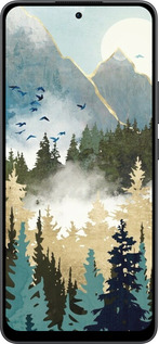 Силиконовый чехол С изображением лесного пейзажа для Oppo Reno13 F 5G / Reno13 F 4G - 6548u-3955 изображение 