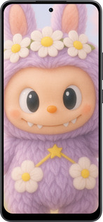 Силиконовый чехол Лабубу 1 для Oppo Reno13 F 5G / Reno13 F 4G - 6709u-3955 изображение 