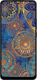 Силіконовий чехол Золотий візерунок для Oppo Reno13 F 5G / Reno13 F 4G - 678u-3955 изображение 